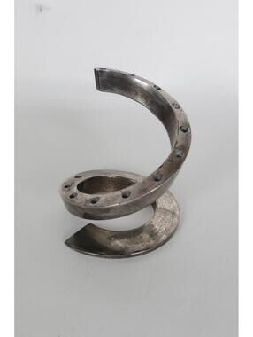90's Dansk MCM Spiral Candle Holder